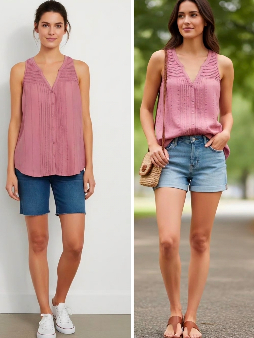 New! PrAna Nieves Tank TENCEL Sleeveless Mauve Cotton Outdoor Top